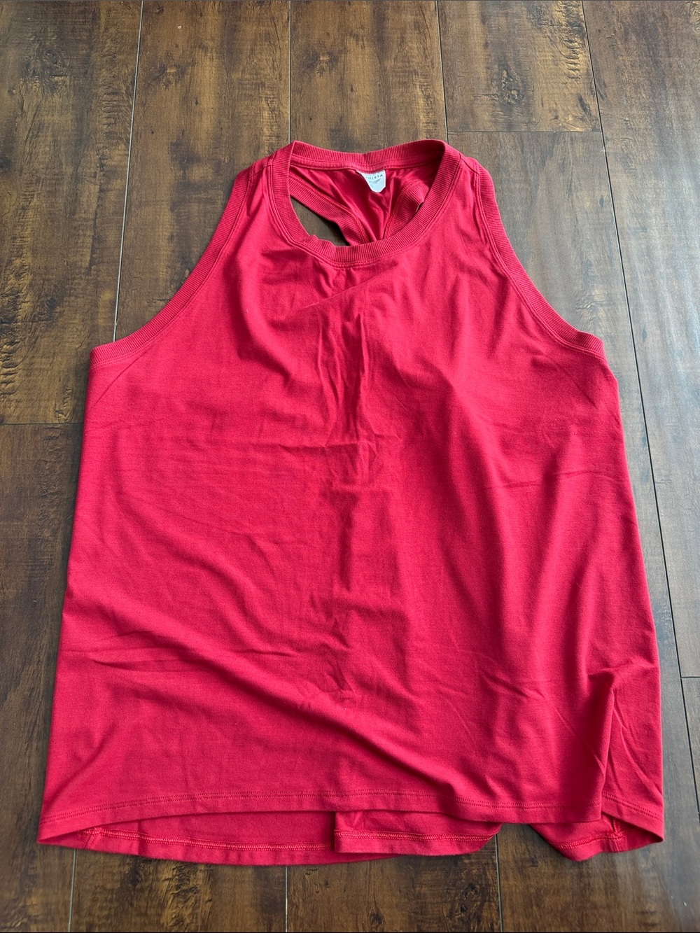 Athleta Red Racerback Tank Top